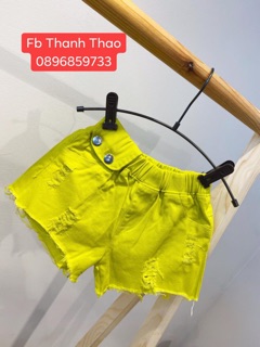 Quần Short Kaki bé gái