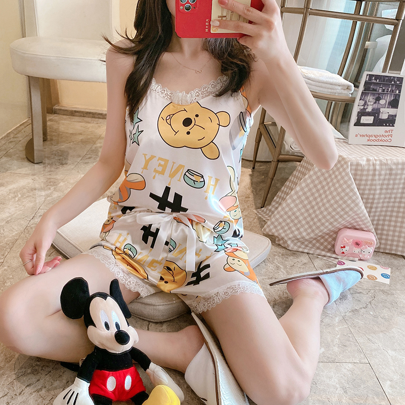 Bộ đồ ngủ nữ mặc nhà co giãn và mềm mại chất lượng cao đồ bộ đồ mặc nhà | BigBuy360 - bigbuy360.vn