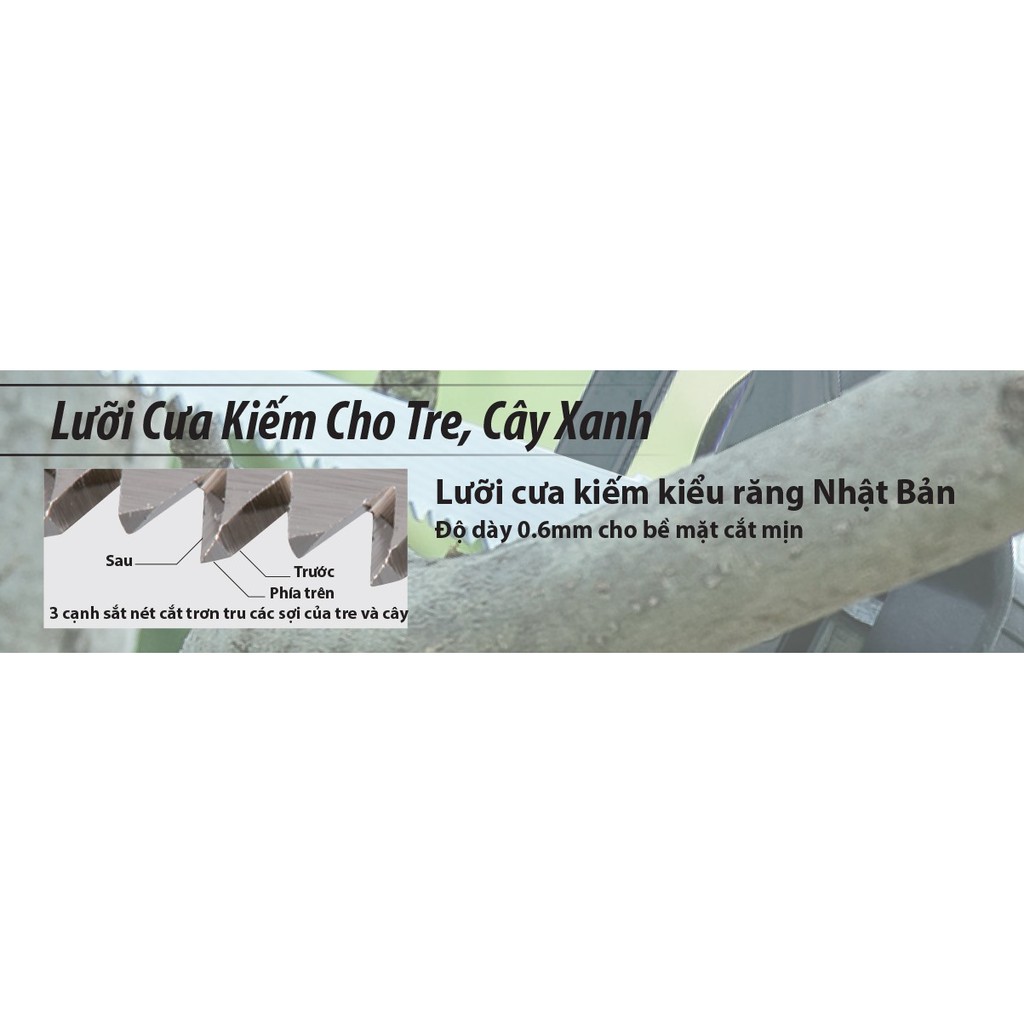 Lưỡi cưa kiếm cho tre, cây xanh Makita| DCSG