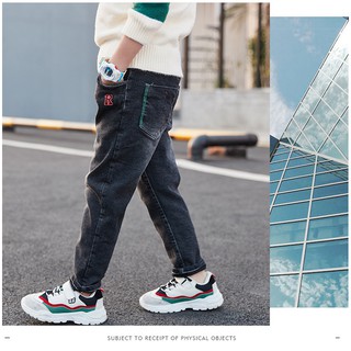 Quần Jeans bé trai mài chữ R 14kg-56kg