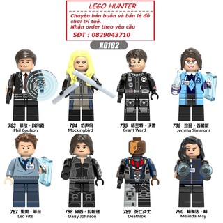 Lego Minifigures Marvel Các Nhân vật đặc vụ Shield - Agent of Shield X0182