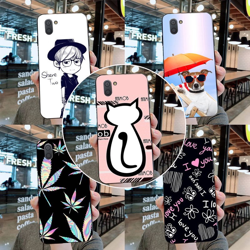 Ốp silicon Hình Mèo Đáng Yêu Cho Sharp Aquos R2 SHV42 SH-03J R2 Sharp Aquos R3 SHV44 SH-04L