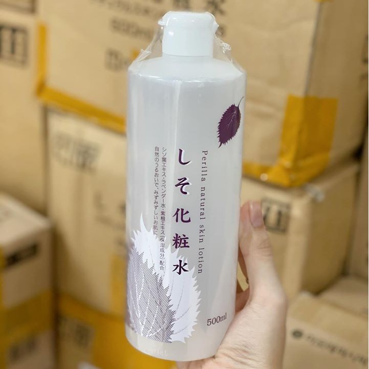 Nước hoa hồng chiết xuất Tía tô Dokudami Nội Địa Nhật Bản 500ml