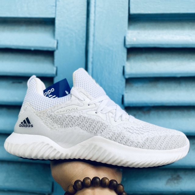 [Hình thật, fullbox] Giầy thể thao sneaker alphabounce trắng xám couple | BigBuy360 - bigbuy360.vn