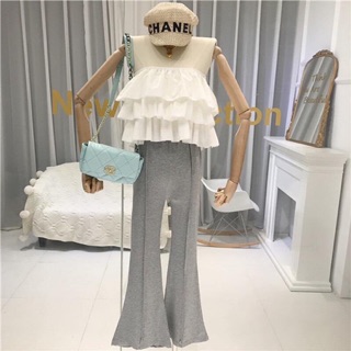 Quần loe gân chất liệu umi cao cấp