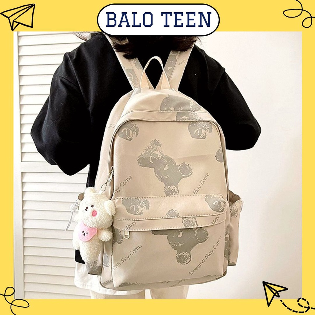 BALO NỮ NAM MINI THỂ THAO, ĐI HỌC, DU LỊCH THỜI TRANG UNISEX - TÚI CẶP XÁCH ĐỰNG LAPTOP ULZZANG COMFOR