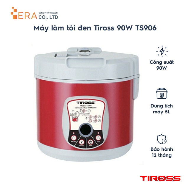 Máy làm tỏi đen Tiross TS906 5L - Hàng chính hãng