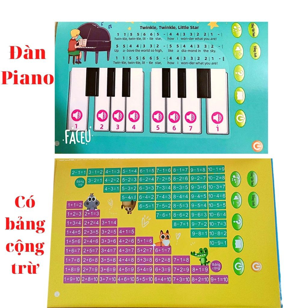 Bảng Chữ Cái Tiếng Việt Tiếng Anh Điện Tử Biết Nói Alokidstb Đồ Chơi Thông Minh Giúp Con Phát triển Tư Duy, Trí Tuệ, Cq