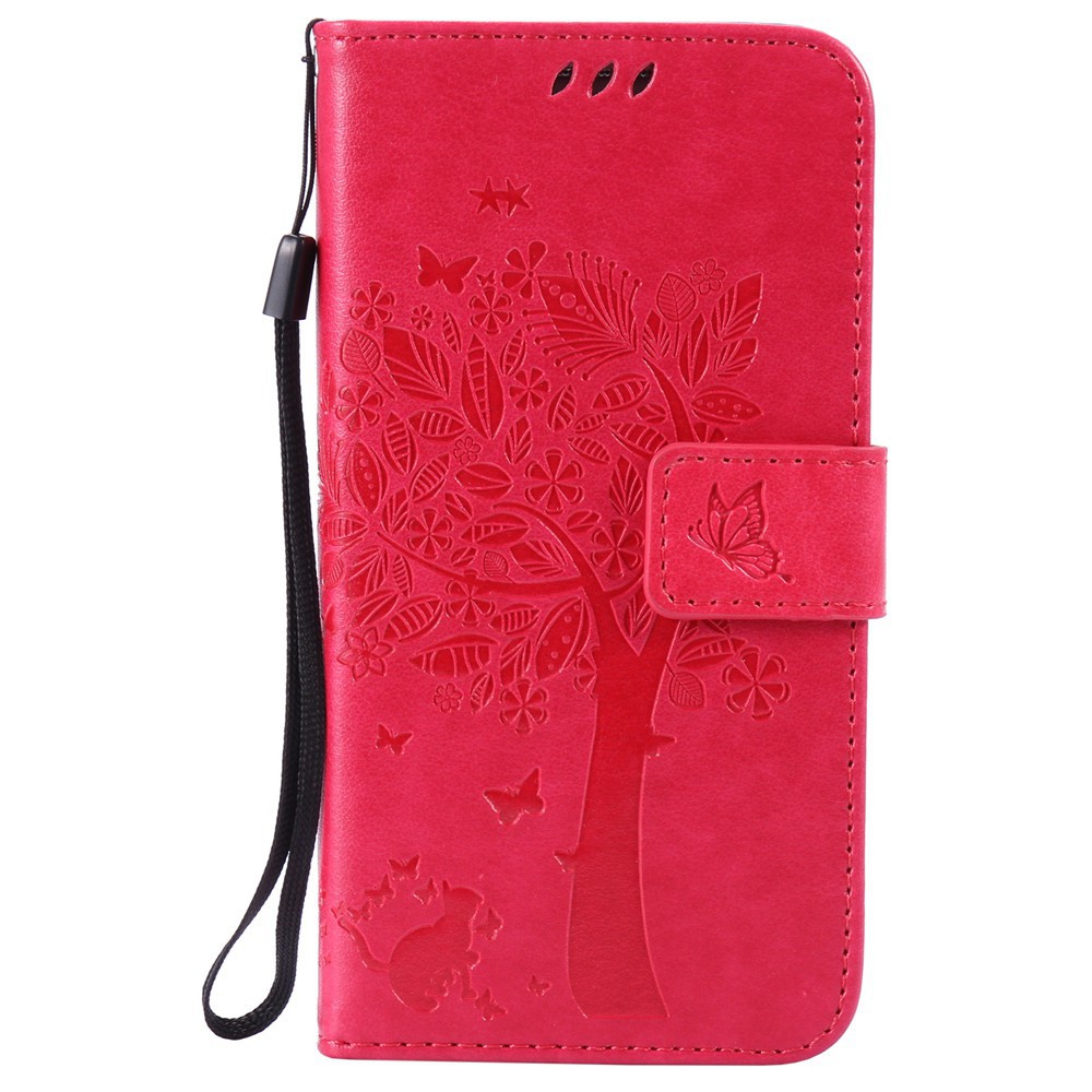 Samsung Grand Prime (SM-G530)/J2 Prime CatTree Leather cover Flip shell Phone case