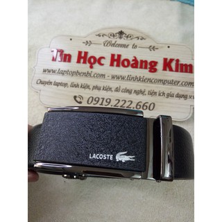 Dây nịt da Lacoste - Thắt lưng Nam cao cấp Lacoste