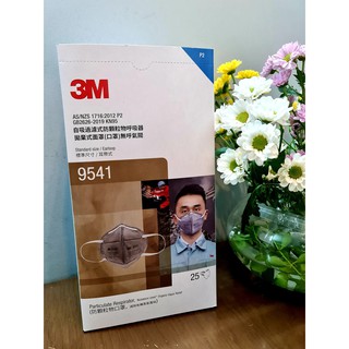 Hộp 25 cái khẩu trang n95 - 3m 9541- chính hãng - kháng khuẩn