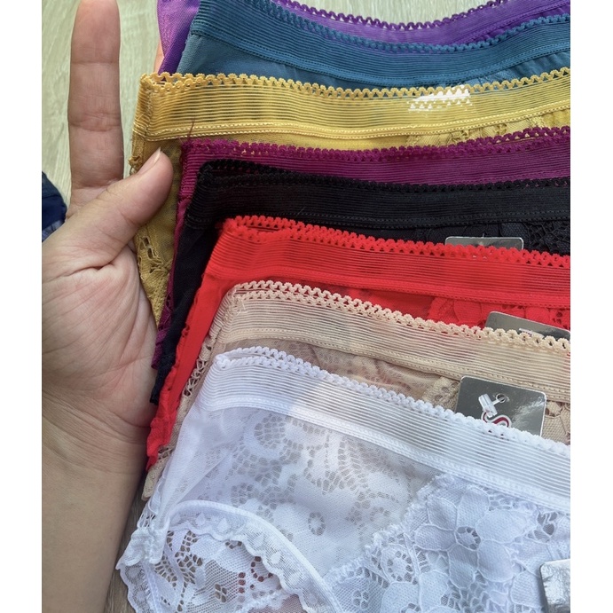 Quần lót lưới Phối ren - Đồ lót nữ thái Ôm mông Tôn dáng vòng 3 Gợi cảm 2027