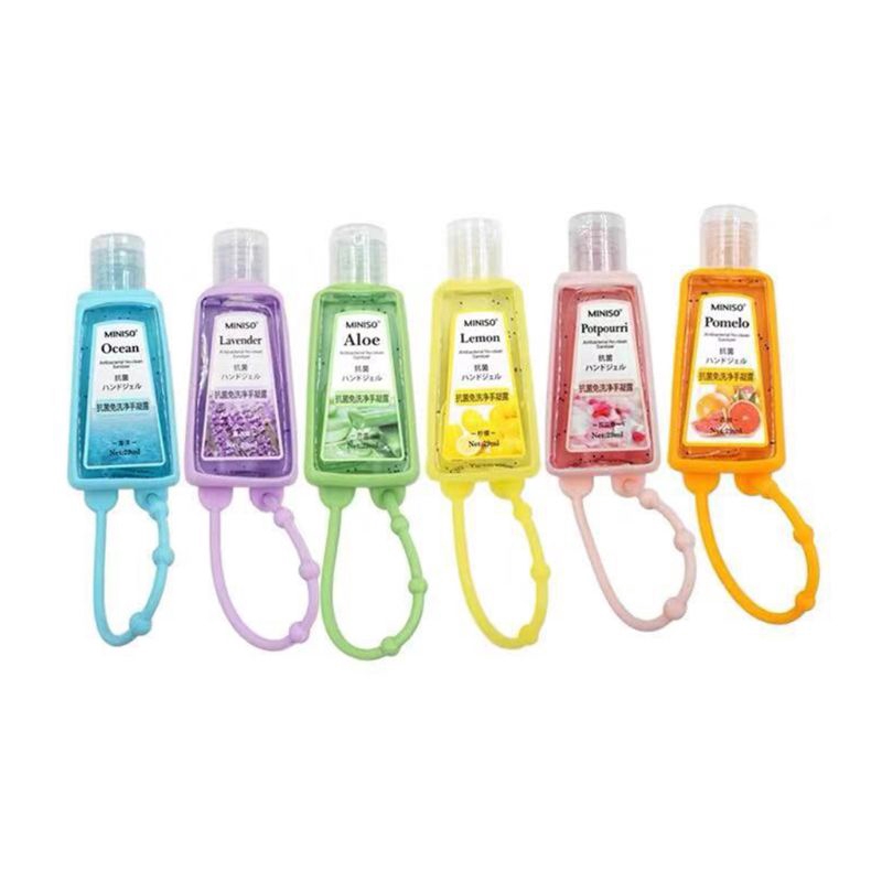[Hàng mới về] Chai gel rửa tay kháng khuẩn hương trái cây thiết kế chống rò ri hiệu quả