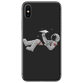 Ốp lưng iphone x, xs, xs max in hình phi hành gia
