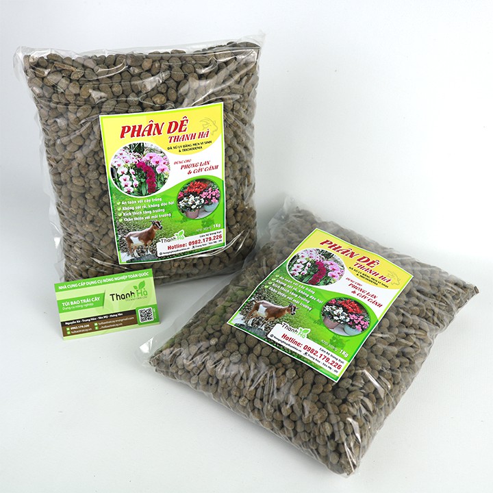 1kg phân dê Thanh Hà cho lan và cây cảnh - GT6