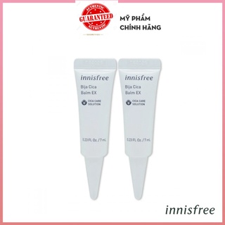 Gel chấm mụn, làm dịu da kích ứng Innisfree Bija Cica Balm Ex 7ml