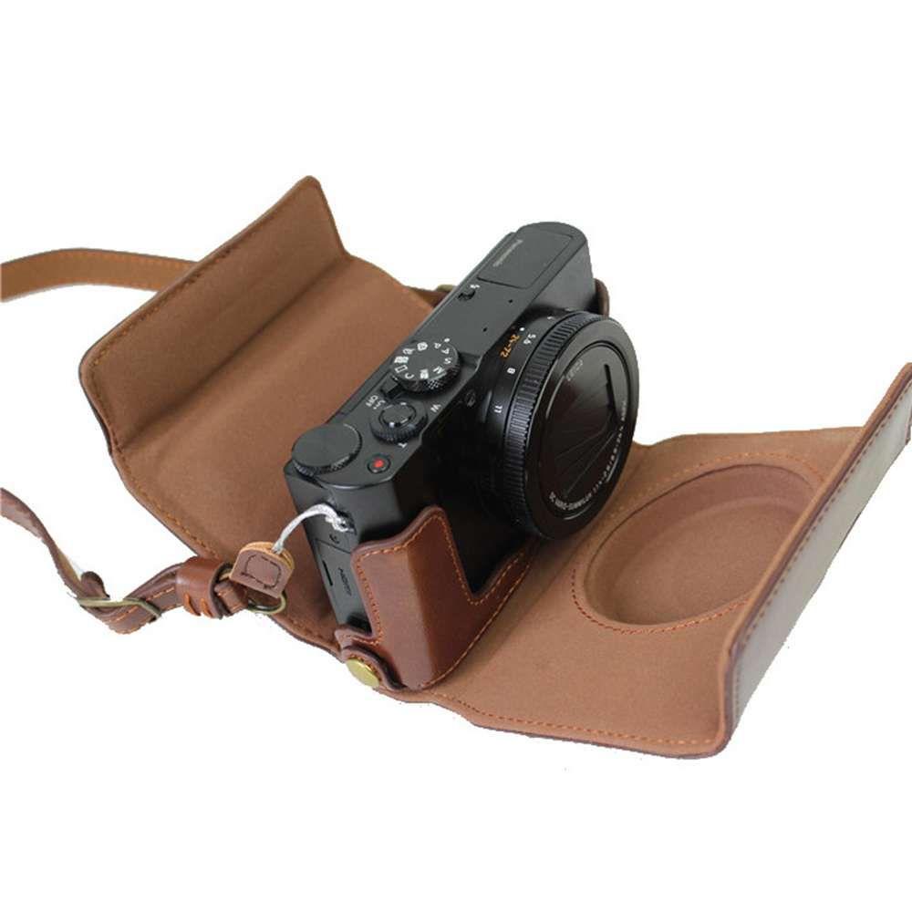 Túi Đựng Bảo Vệ Máy Ảnh Canon Bằng Da Pu Tiện Dụng