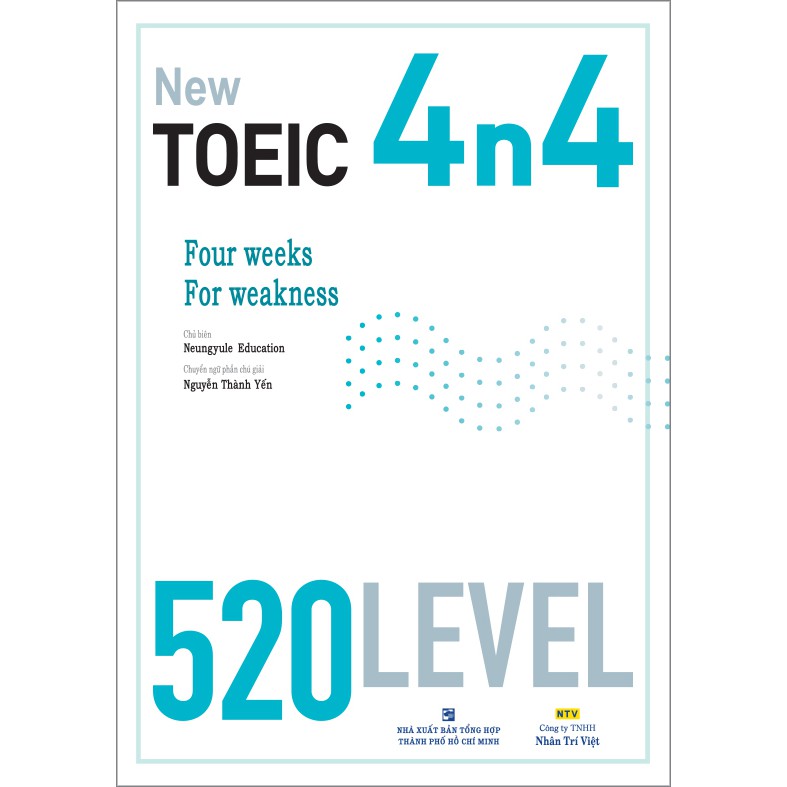 Sách - 4n4 New TOEIC - 520 Level (kèm CD)