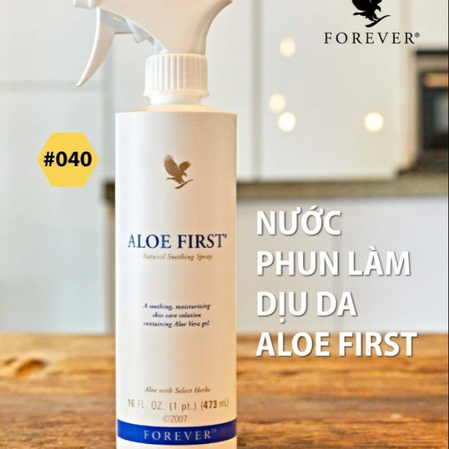 Nước Xịt Khoáng Lô Hội Aloe First 040 FLP - Thiên Nhiên - Tiện Lợi- Nhập Khẩu MỸ Chính Hãng | BigBuy360 - bigbuy360.vn