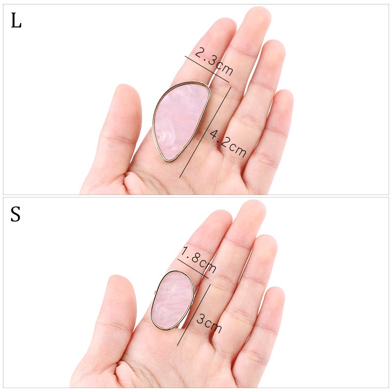 Nối dây điện thoại vào Nhẫn vàng tự nhiên Khung keo dán có dính lông mày đơn giản.