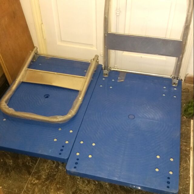 Xe đẩy hàng nhựa tải trọng 300kg [ BH 6 THÁNG] mới 100% 1A09