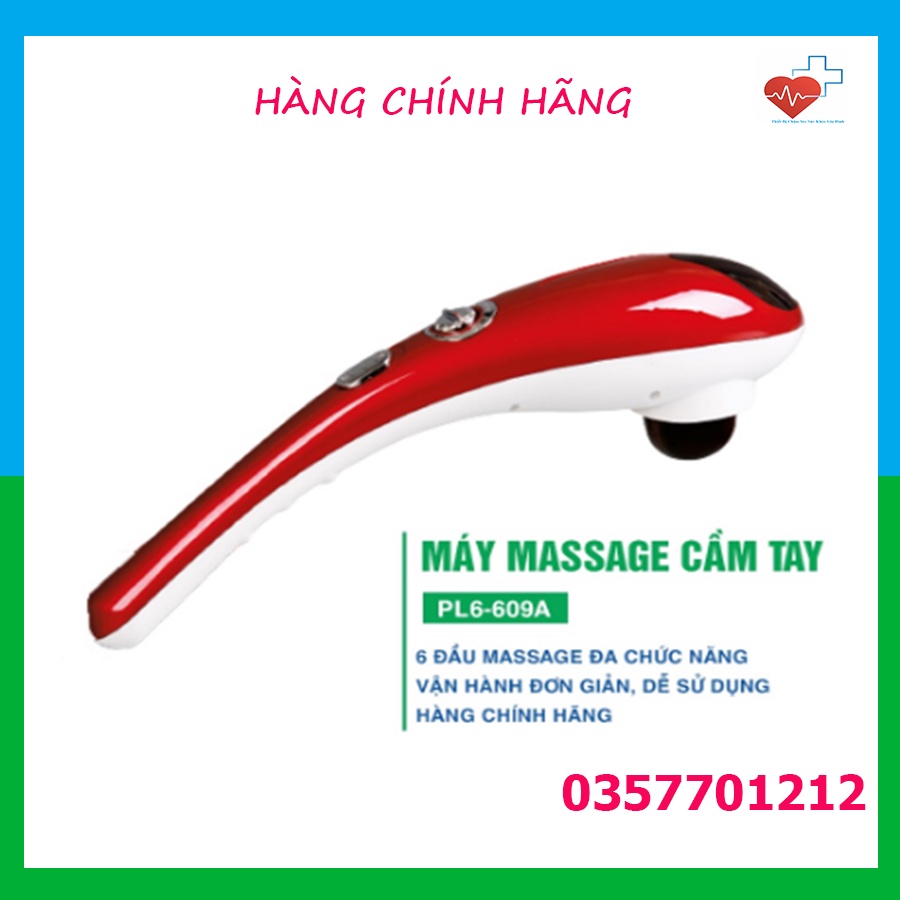 Máy massge cầm tay 6 trong 1, massage cổ vai gáy, mat-xa toàn thân, máy nhỏ gọn tiện lợi- Hàng chính hãng, có video