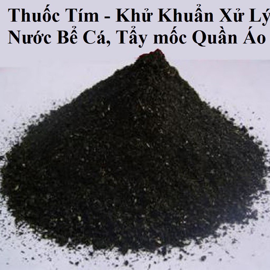 Thuốc Tím KMNO4 Khử Khuẩn Bể Cá, Xử Lý Nước , Làm Sạch Mốc Ố Quần Áo