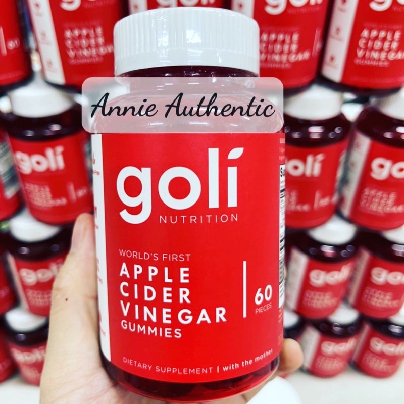 KẸO GIẢM CÂN giấm táo, thương hiệu nổi nhất tại Mỹ _ Goli Apple Cider Vinegar - thumbnail