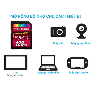 Thẻ Nhớ Transend Ultimate 128Gb Class 10  600X