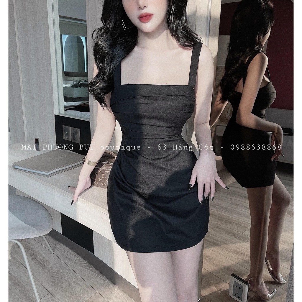 Váy KaKi 👗 Dáng Ôm Quấn Băng 💟 Váy Thô Mềm 👘 Hàng Mai Phương Bùi (kèm ảnh + video thật) | BigBuy360 - bigbuy360.vn