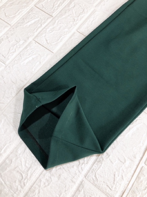 Quần culottes ống rộng nữ 1 khuy lưng cao vải mềm | BigBuy360 - bigbuy360.vn