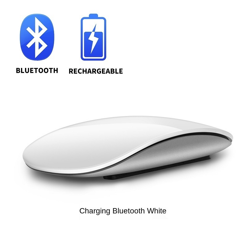 Chuột Không Dây Bluetooth 5.0 Siêu Mỏng Cho Laptop Ipad Mac PC Macbook