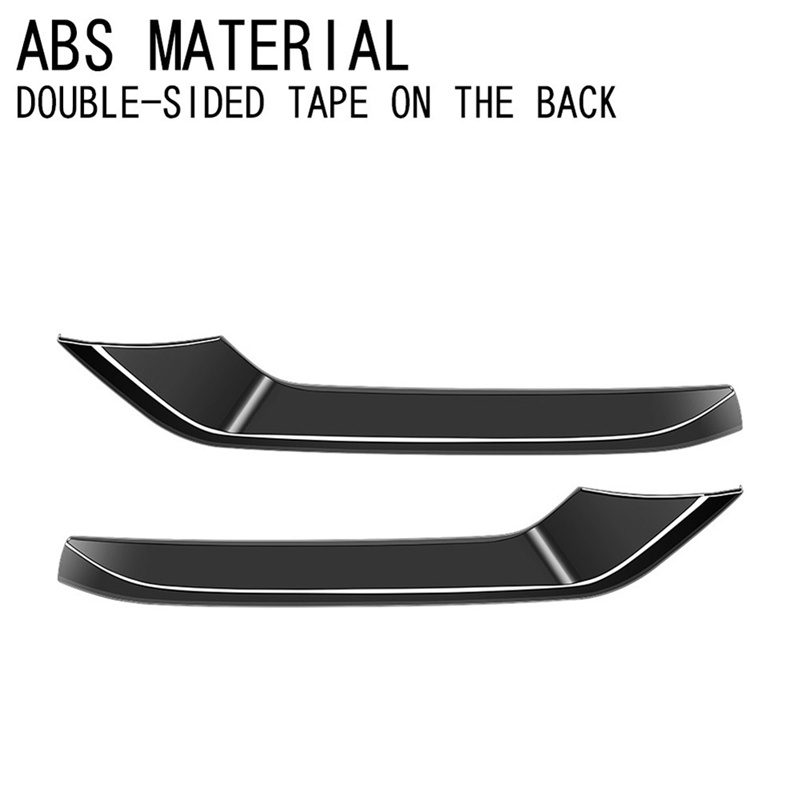 Khung Gắn Đèn Sương Mù Phía Trước Màu Đen Bóng Cho Xe Hơi Honda HRV HR-V Vezel 2021 2022