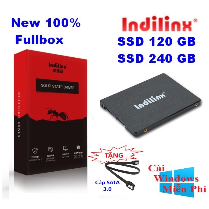 Ổ cứng SSD Indilinx 120GB, 240 GB, New bảo hành 36 tháng