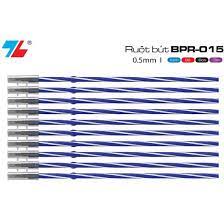 Ruột bút bi thiên long xanh , đen vỉ 10 ngòi 0,5mm - 0,7mm - Vỉ ruột bút bi thiên long cao cấp - HOKAMI STORE