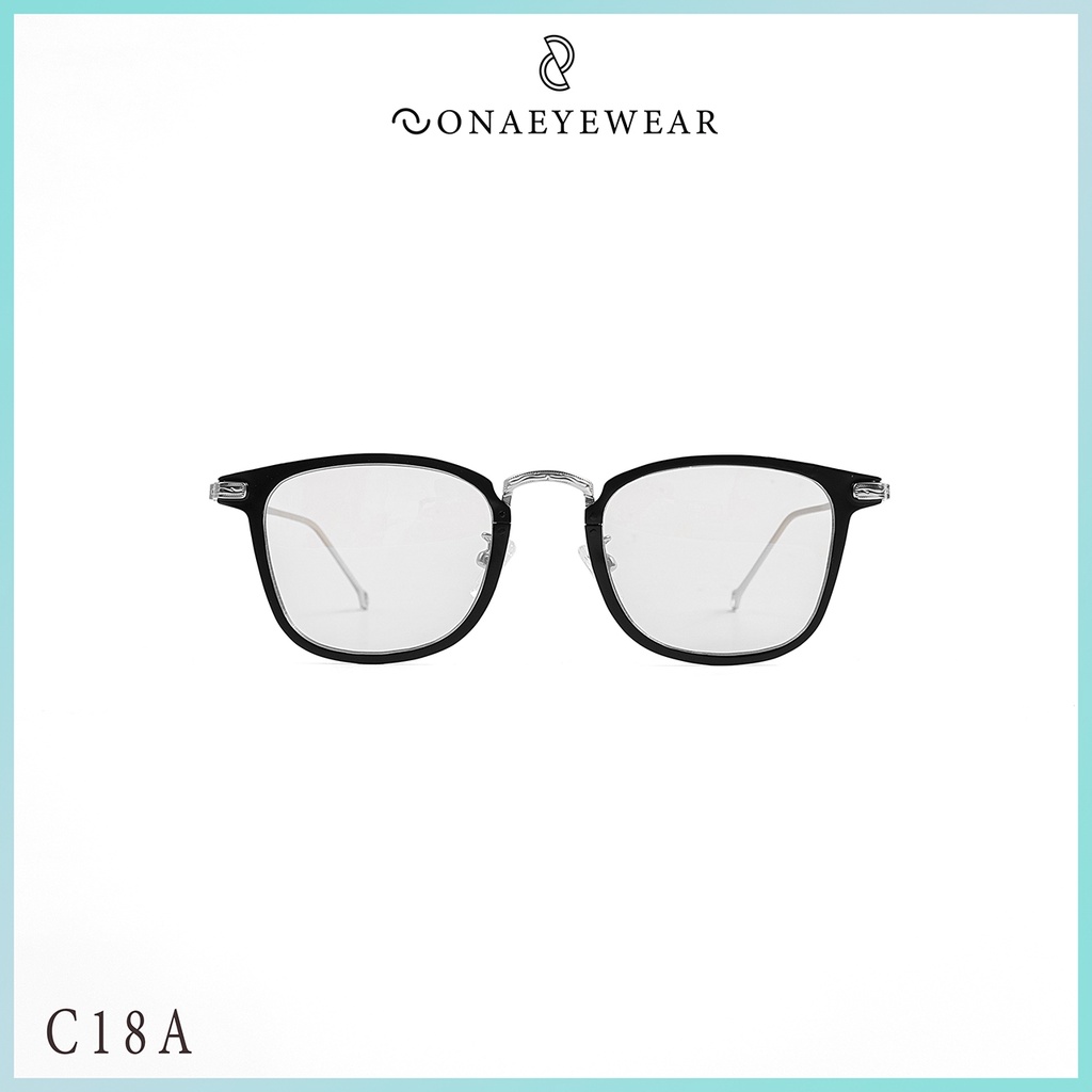 Gọng Kính Cận nam nữ Sona Eyewear Chất liệu nhựa ABS và kim loại cao cấp - C18