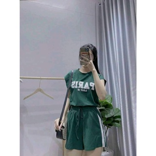 Sét áo thun kèm quần sét bộ áo tanktop bộ ba lỗ CaMa store
