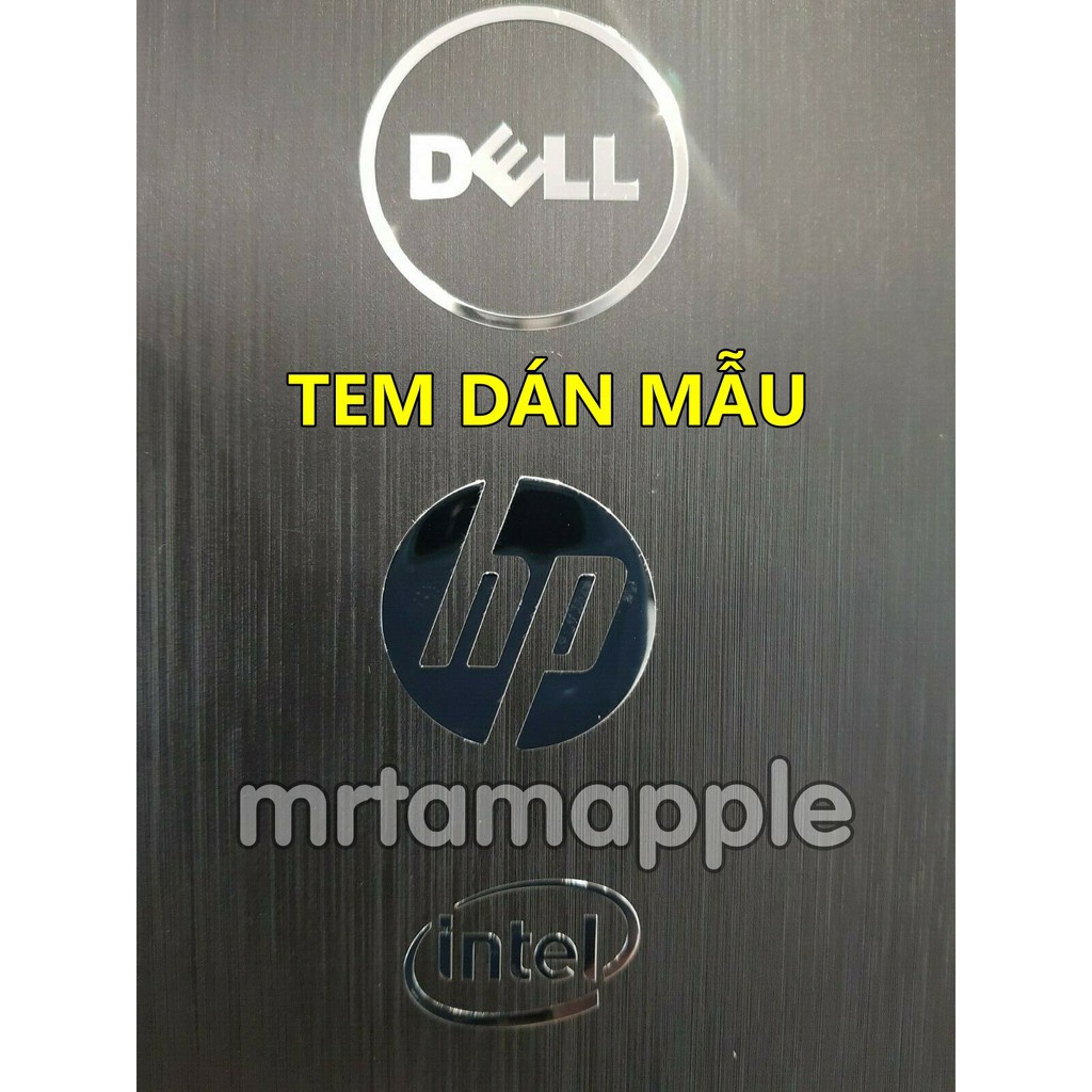 TEM LOGO HP  DÁN MÁY TÍNH LAPTOP