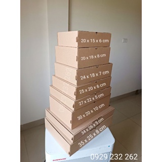 Hộp Carton nắp gập nhiều kích thước
