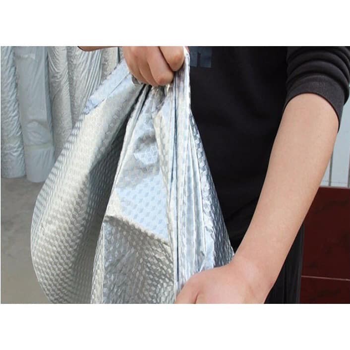 Bạt phủ xe ô tô tráng nhôm loại 100g/1m2 cho xe 4 chỗ, 5 chỗ, 7 chỗ và xe bán tải chống nắng mưa 100% | BigBuy360 - bigbuy360.vn