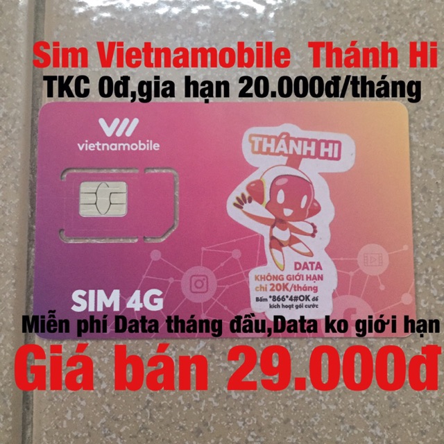 Sim Vietnamobile Thánh Hi