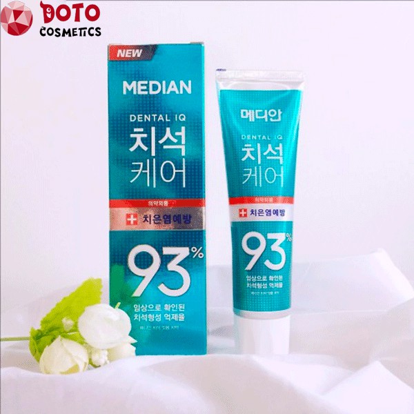 ❣️ Kem Đánh Răng MEDIAN [BEST SELLER] Trắng Sáng Chuyên Nghiệp 93% Toothpaste Hàn Quốc 120g ❣️