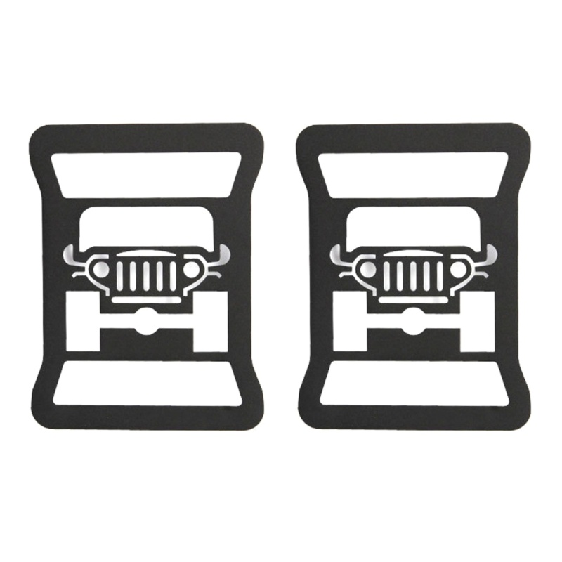 Ốp Bảo Vệ Đèn Đuôi Xe Bằng Kim Loại Cho 2018-2013