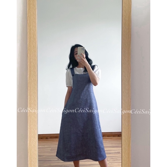 Yếm jean Freesize