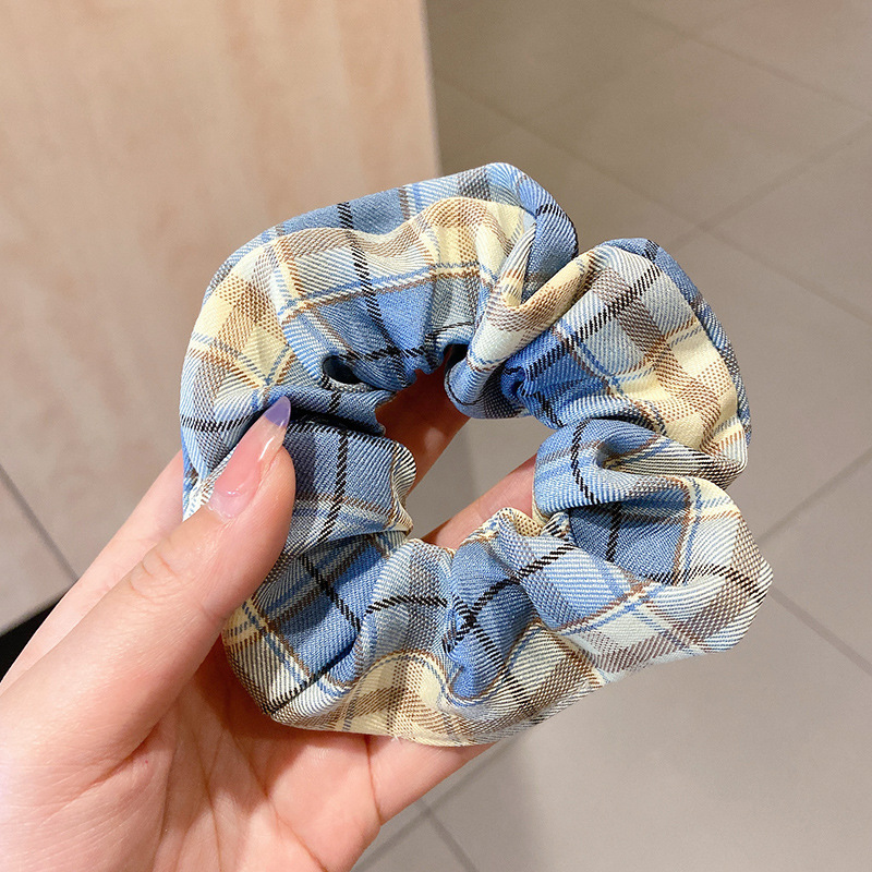 Dây Buộc Tóc Co Giãn Kẻ Sọc Kiểu Hàn Quốc Xinh Xắn Cho Nữ