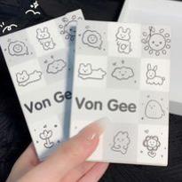 Set Son Von Gee Gấu  Trắng Kem Lì Siêu Mịn  Lâu Trôi phong cách Phòng Cách Năng Động Thể Thao