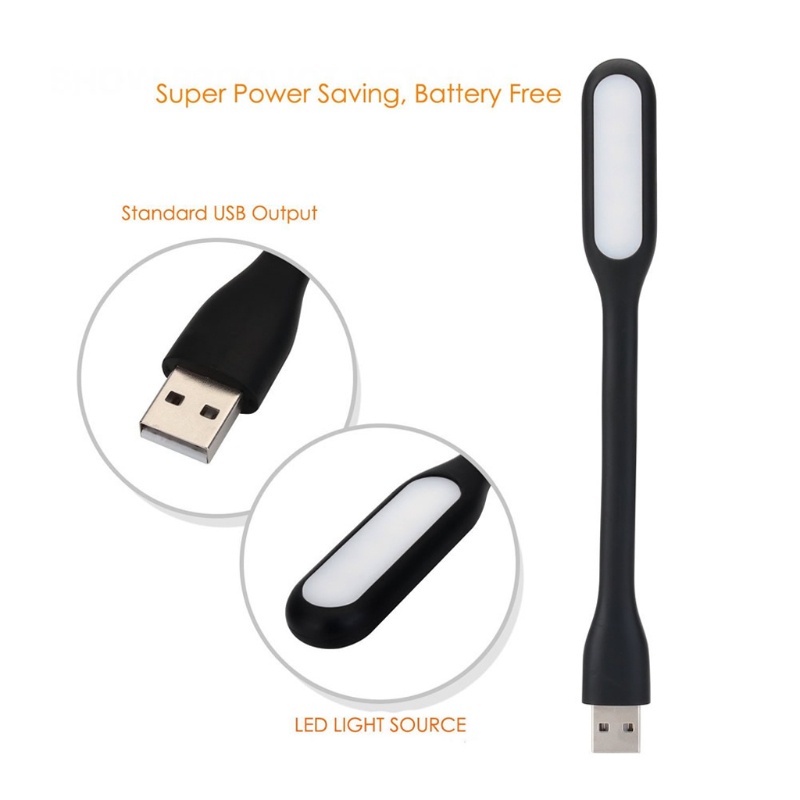 Đèn LED nhỏ cổng USB linh hoạt dành cho laptop/notebook/máy tính bàn
