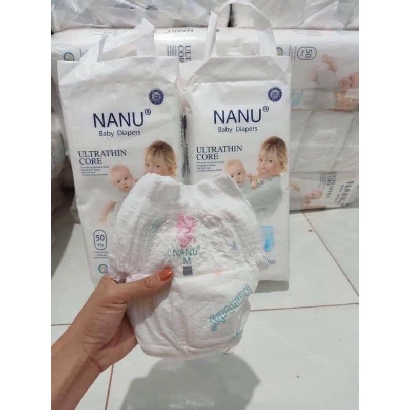 Combo 100c bỉm quần NANUBABY M/L