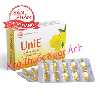 Vitamin E 400UI và tinh Dầu hoa anh thảo, 30 viên