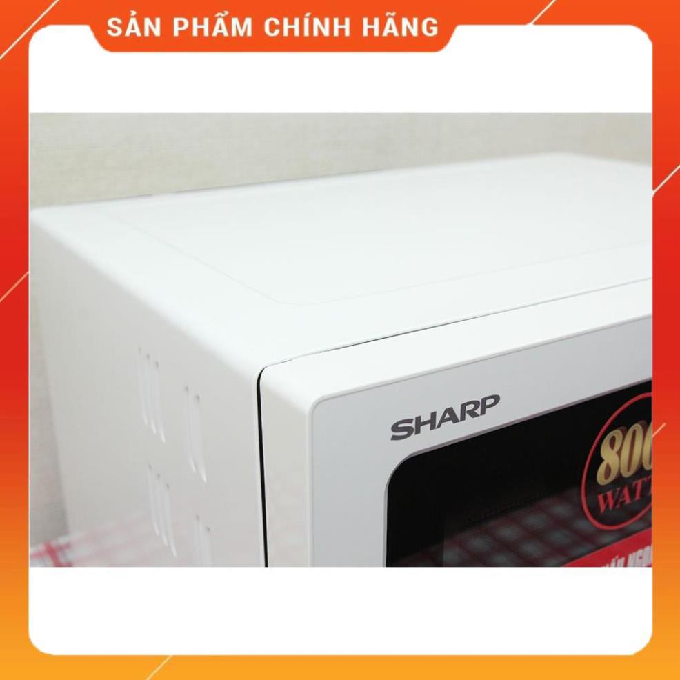 [FreeShip] Lò vi sóng Sharp R-678VNS 20 lít, điện tử có nướng 800W ( Hàng chính hãng - BH 12 tháng )